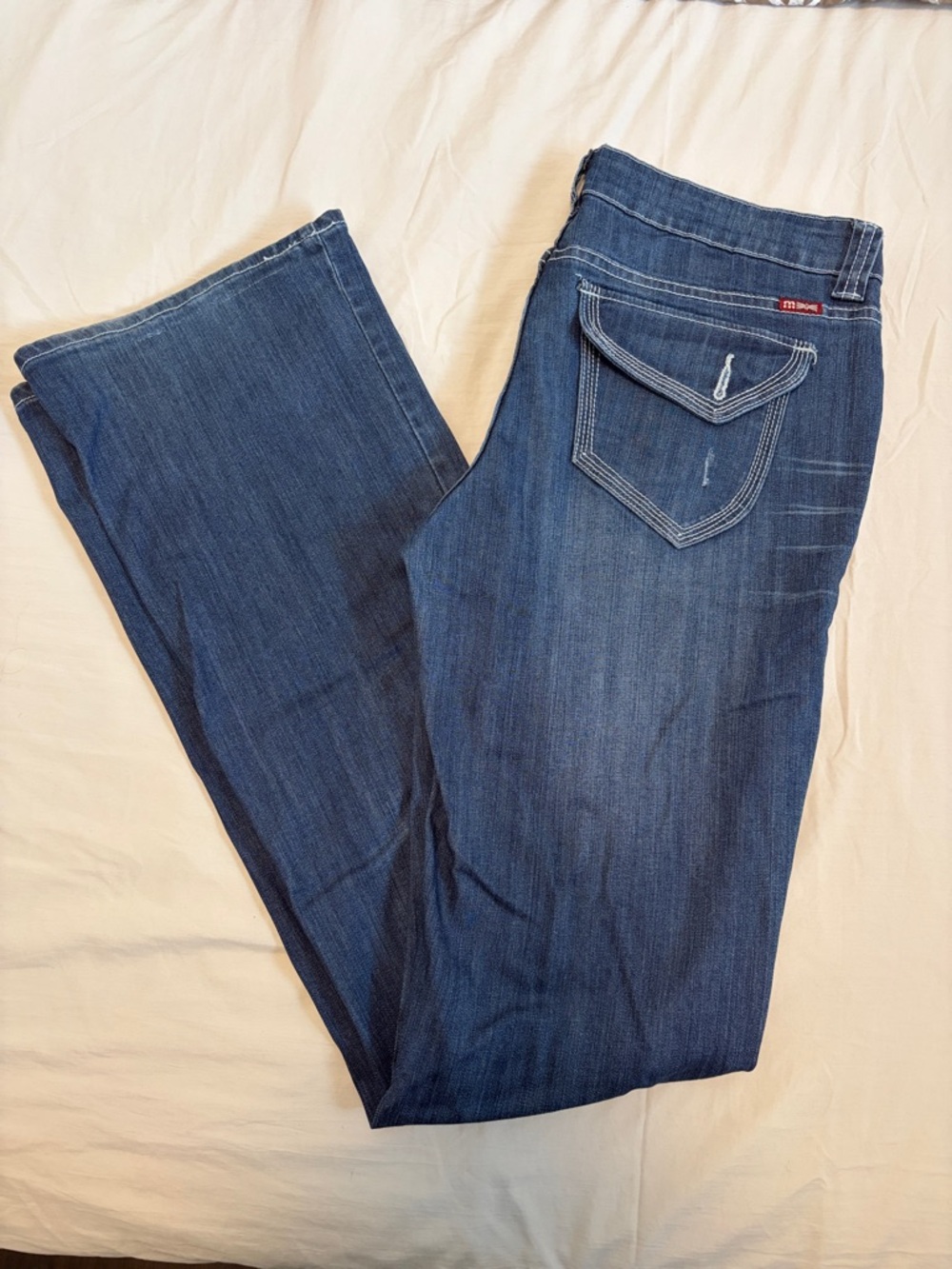 Makers of True Originals - Dark Blue Flare Jeans